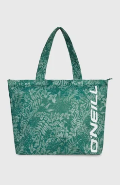 Coastal Print totebag| Groen
