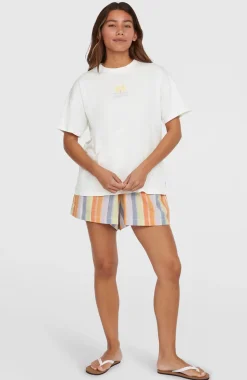 DamesBeach Vintage T-shirt| Wit