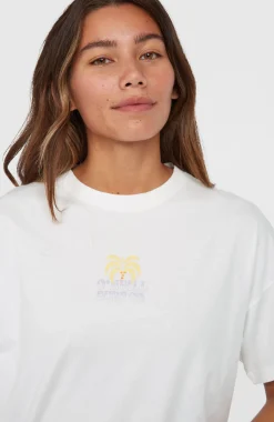 DamesBeach Vintage T-shirt| Wit