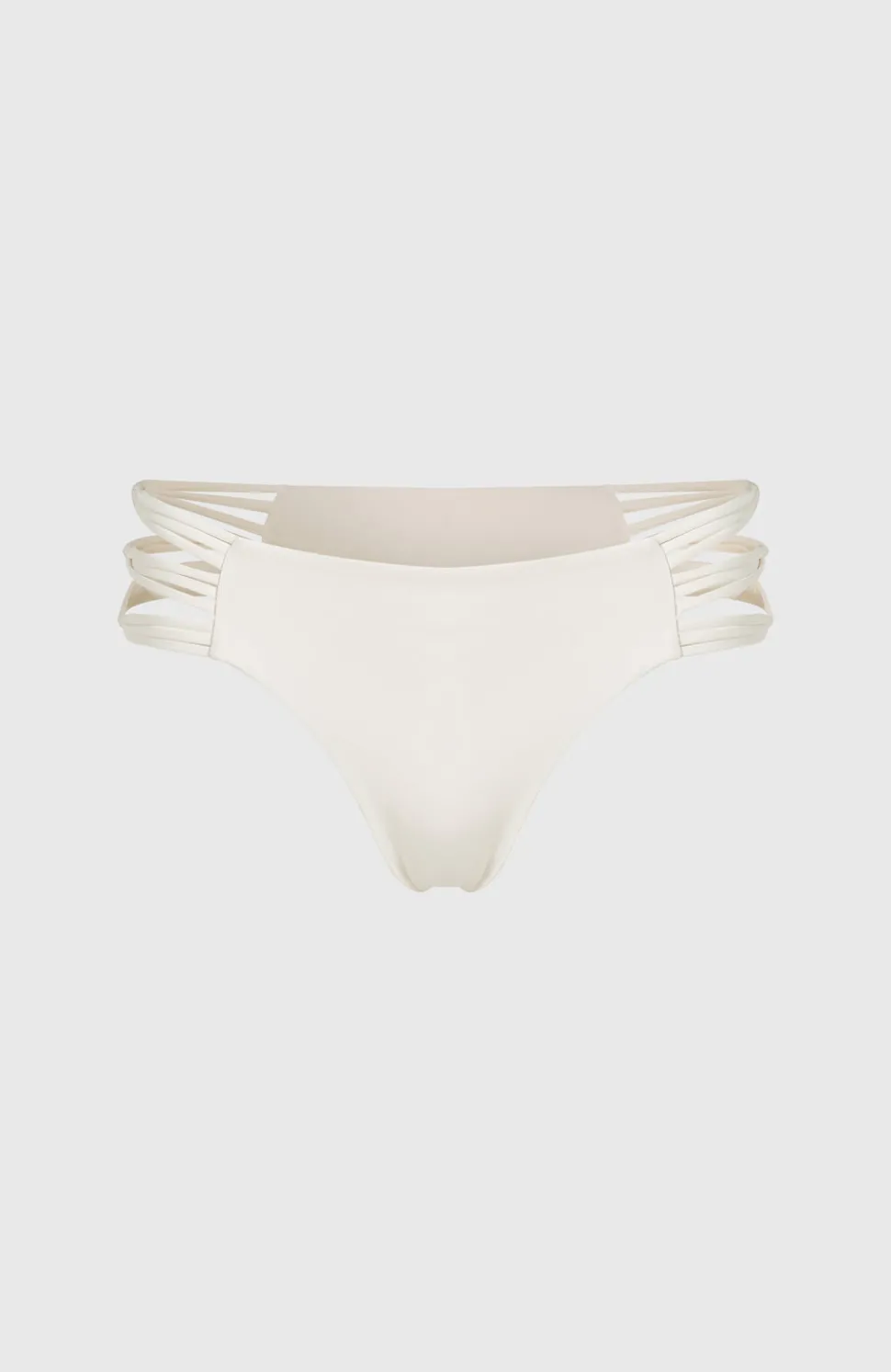 DamesBoulders bikinibroekje met zijbandjes| Wit