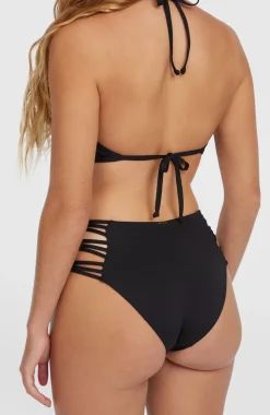 DamesBoulders bikinibroekje met zijbandjes| Zwart