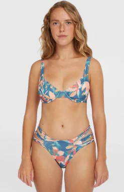 DamesBoulders bikinibroekje met zijbandjes| Blauw
