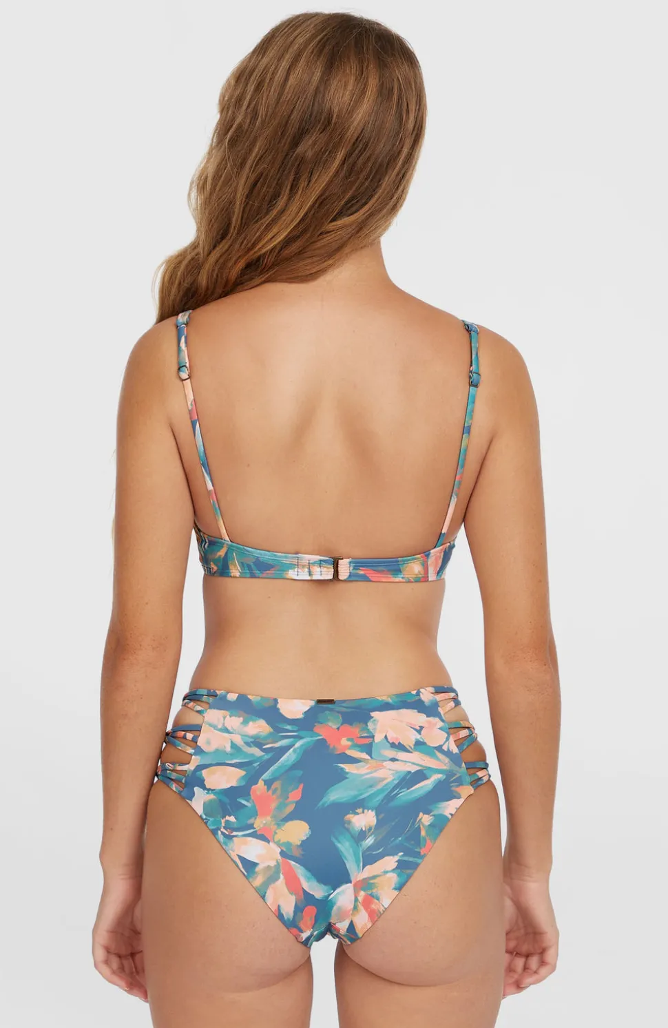 DamesBoulders bikinibroekje met zijbandjes| Blauw