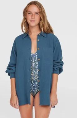 DamesBrenda blouse| Blauw