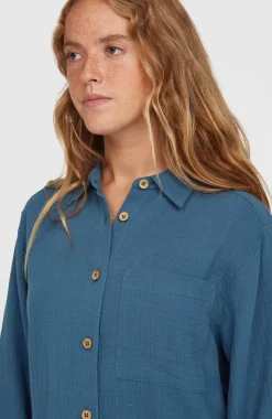 DamesBrenda blouse| Blauw