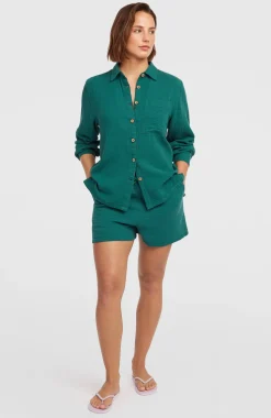 DamesBrenda blouse| Groen