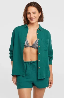 DamesBrenda blouse| Groen