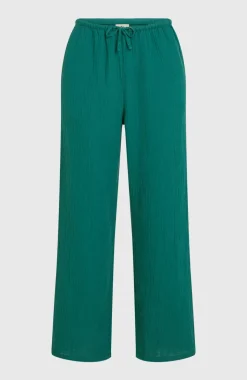 DamesBrenda Structured broek| Groen