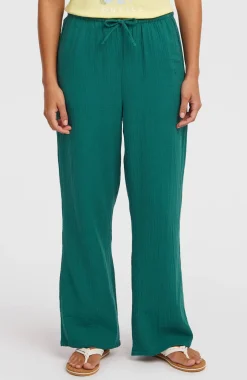 DamesBrenda Structured broek| Groen