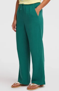 DamesBrenda Structured broek| Groen