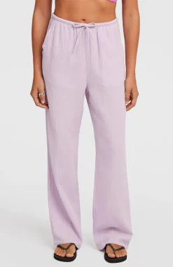 DamesBrenda Structured broek| Paars