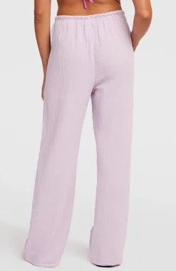 DamesBrenda Structured broek| Paars