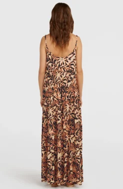 DamesDevyn maxi-jurk| Zwart