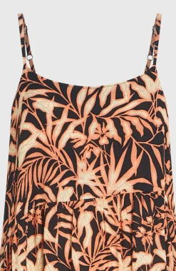 DamesDevyn maxi-jurk| Zwart
