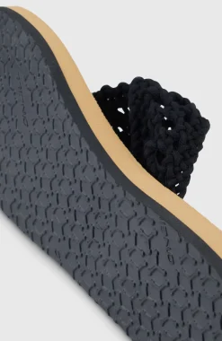DamesDitsy Crochet slippers| Zwart
