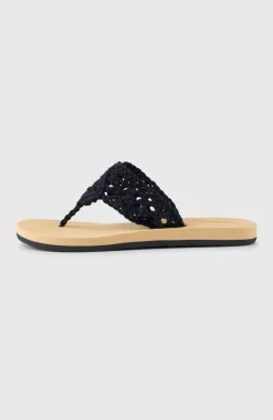DamesDitsy Crochet slippers| Zwart