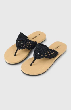 DamesDitsy Crochet slippers| Zwart