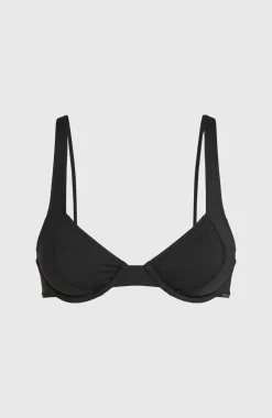 DamesElsie bikinitop met beugels| Zwart