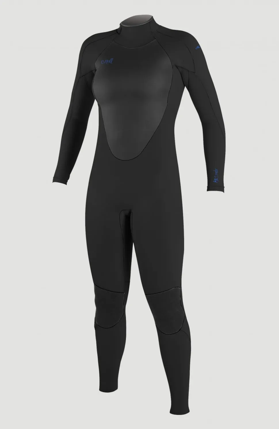 DamesEpic 3/2 Back Zip Full Wetsuit| Zwart