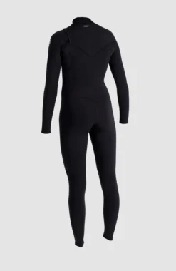 DamesEpic 3/2 Chest Zip Full Wetsuit| Zwart