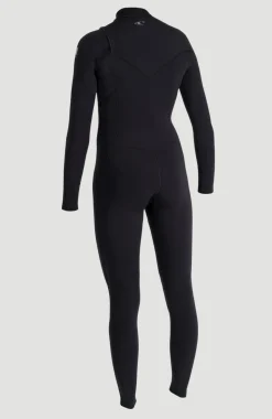 DamesEpic 4/3mm Chest Zip Full Wetsuit| Zwart