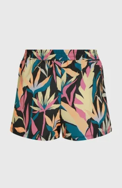 DamesEssentials 12'' All-Over Print zwembroek| Zwart