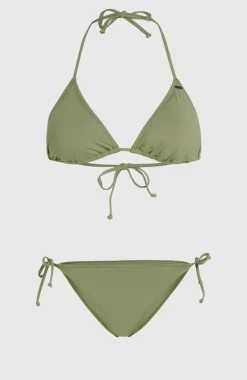 DamesEssentials Capri Bondey bikiniset| Groen