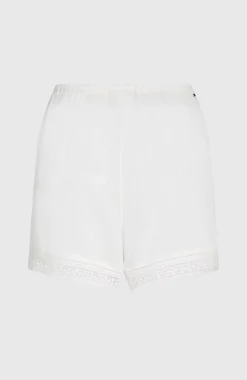 DamesEssentials Embroidery short| Wit