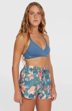 DamesEssentials Print 12'' zwembroek| Blauw
