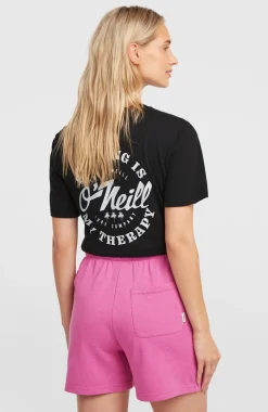 DamesEssentials Script sweatshort| Paars