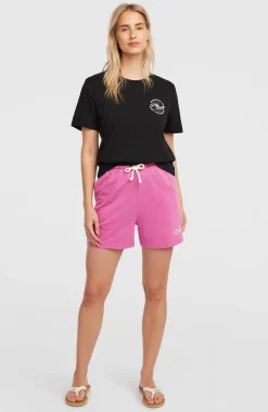 DamesEssentials Script sweatshort| Paars