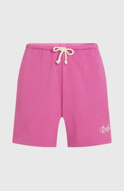 DamesEssentials Script sweatshort| Paars