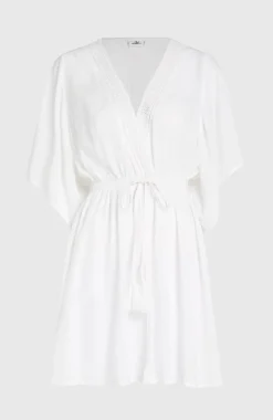 DamesEssentials strandjurk| Wit