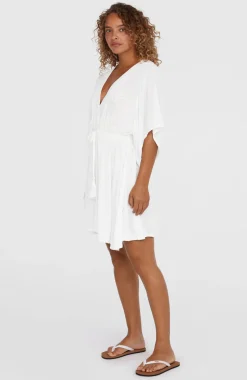 DamesEssentials strandjurk| Wit