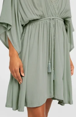 DamesEssentials Tokeena strandjurk| Groen