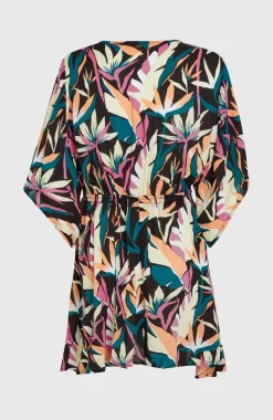 DamesEssentials Tokeena strandjurk| Zwart