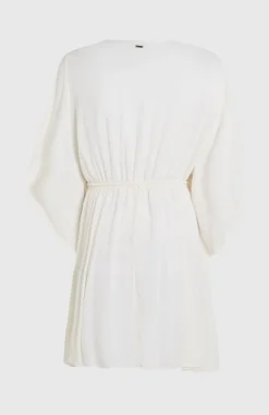 DamesEssentials Tokeena strandjurk| Wit