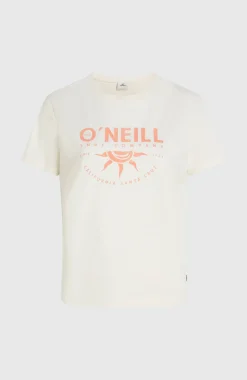 DamesFront Print T-shirt| Wit