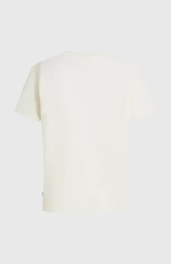 DamesFront Print T-shirt| Wit