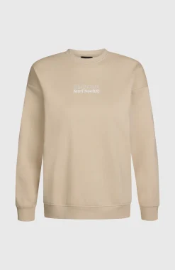 DamesFuture Surf Crew sweater| Beige