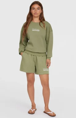 DamesFuture Surf Crew sweater| Groen