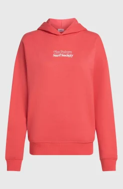 DamesFuture Surf Society hoodie| Roze