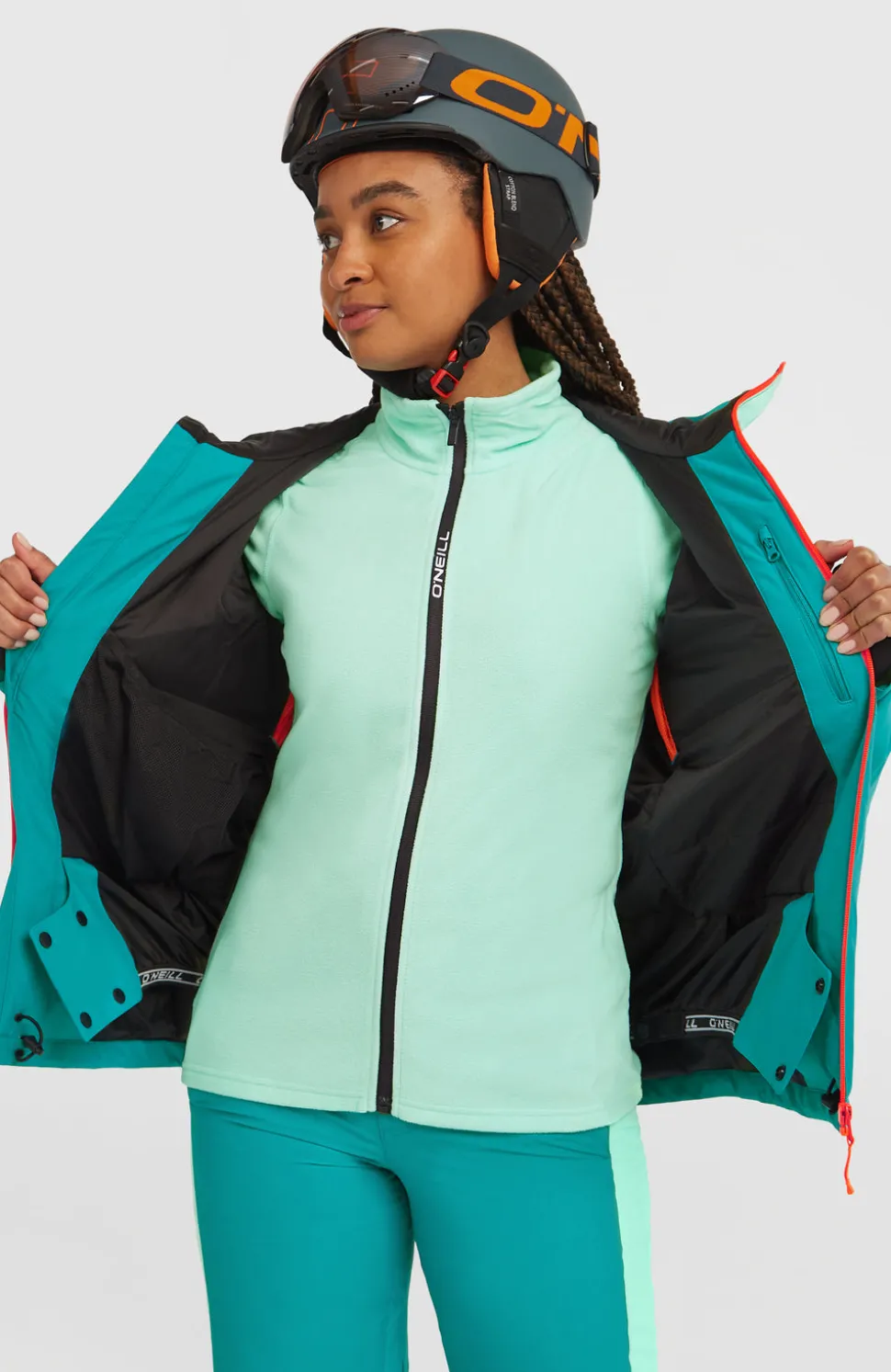 DamesFWC'Cruz Duo wintersportjas| Blauw Mix