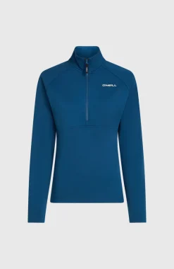 DamesFWC'Cruz fleecetrui met halve rits| Blauw