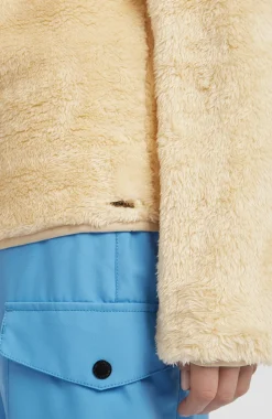 DamesFWC'Cruz Fuzzy fleecetrui| Beige