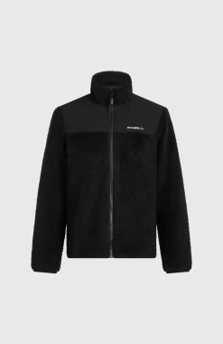 DamesFWC'Cruz Fuzzy fleecevest met volledige rits| Zwart