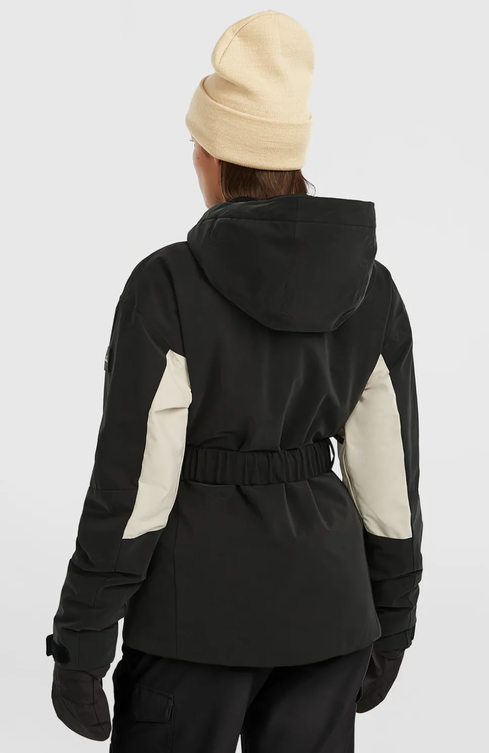 DamesFWC'Cruz Hybrid Belted wintersportjas| Zwart Mix