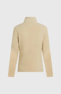 DamesFWC'Cruz Jack's Polartec® fleecetrui met halve rits| Beige