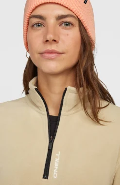 DamesFWC'Cruz Jack's Polartec® fleecetrui met halve rits| Beige