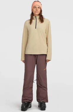 DamesFWC'Cruz Jack's Polartec® fleecetrui met halve rits| Beige